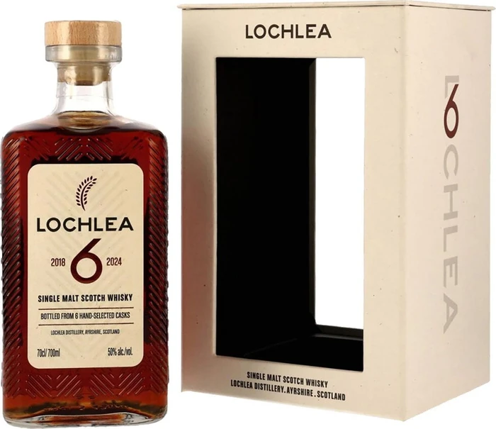 Lochlea Distillery Single Malt Scotch Whisky 2018/2024 6 Years Old 700ml