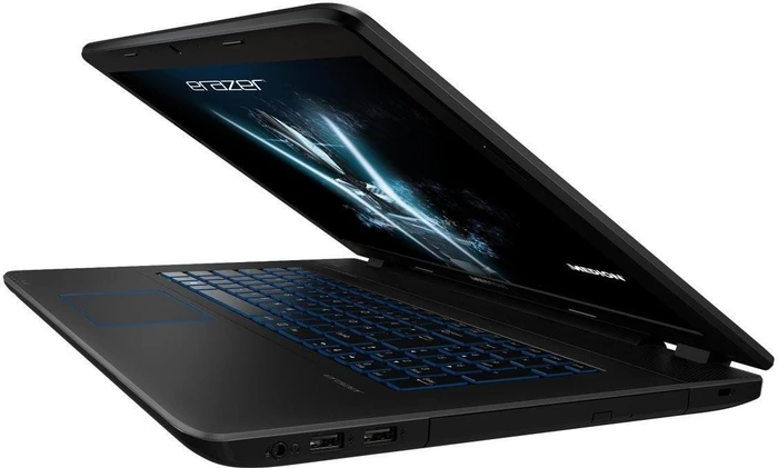 Medion Erazer P7648, Core i7-7500U, 16GB RAM, 256GB SSD, 1TB HDD, GeForce GTX 950M, DE