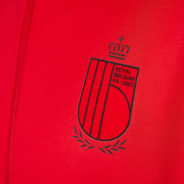 adidas Belgien Beckenbauer Originals Trainingsjacke better scarlet