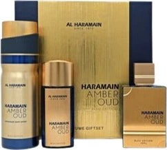 Al Haramain Amber Oud Ultra Violet EdP 75ml + EdP 30ml + Dep Spray 200ml Duftset