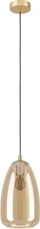 Eglo Alobrase Pendelleuchte 20cm messing gebürstet