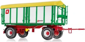 Wiking Kröger Zweiachs-Dreiseiten Kippanhänger HKD 302 weiß