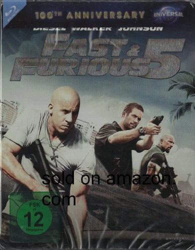 Fast & Furious Five - Limited Steelbook Edition (Blu-ray)