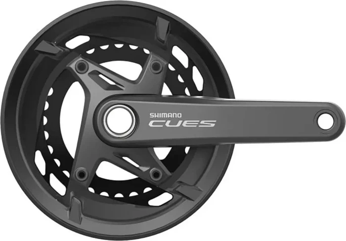 Shimano CUES FC-U6010-2 mit Kettenschutz 46/32 Zähne Kurbelgarnitur 170mm