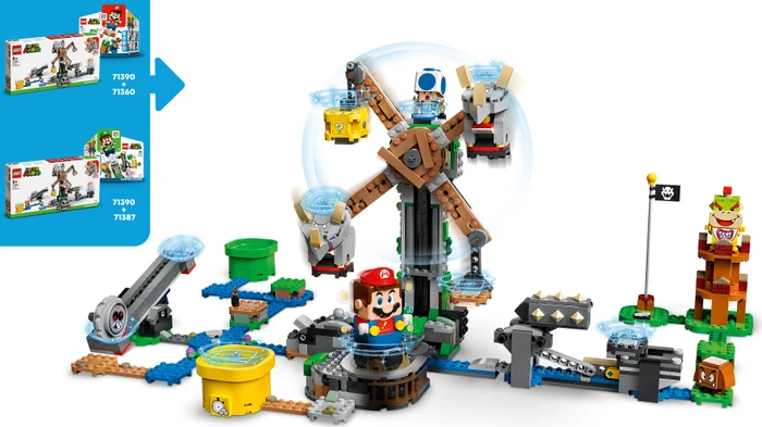 LEGO Super Mario - Reznors Absturz Erweiterungsset
