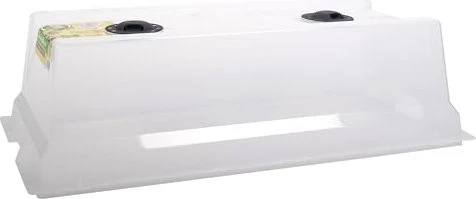 EDA Plastiques Hochbeetabdeckung für Hochbeet VEG&Table City
