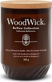 WoodWick ReNew Collection Cherry Blossom & Vanilla Duftkerze, 368g