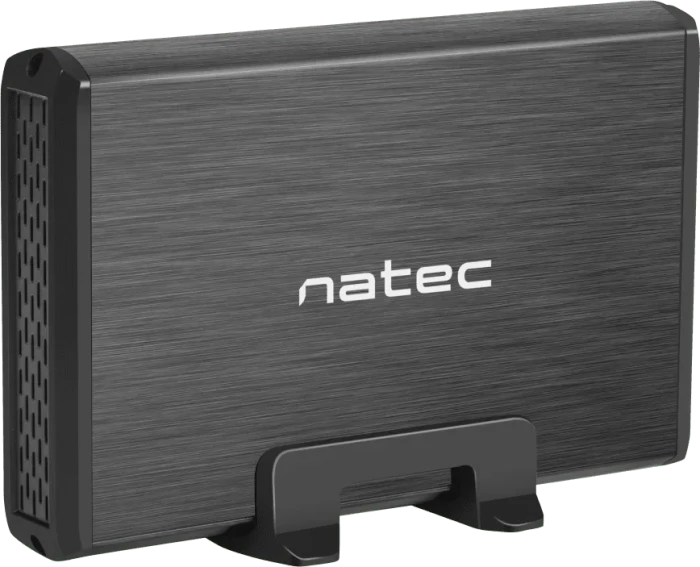 Natec Rhino, schwarz, 3.5", USB-B 3.0
