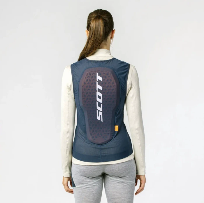 Scott Airflow Protektorenweste dark blue/magnolia purple (Damen)