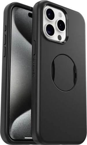 Otterbox OtterGrip Symmetry für Apple iPhone 15 Pro Max schwarz