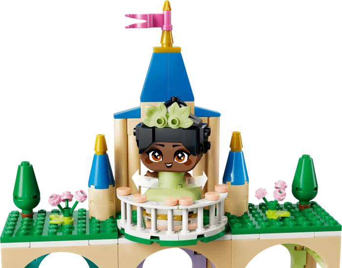 LEGO Disney - Die Mini-Prinzessinnen Belle und Tiana mit ihrem Schloss