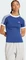 adidas 3-Streifen Slim Raglan T-Shirt kurzarm dark blue melange (Damen) Vorschaubild