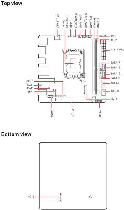 MSI MPG B760I Edge WIFI DDR4 (Intel 1700)