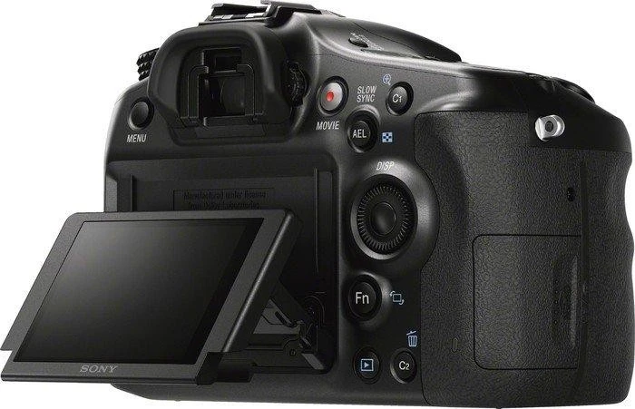 Sony Alpha 68 mit Objektiv Fremdhersteller