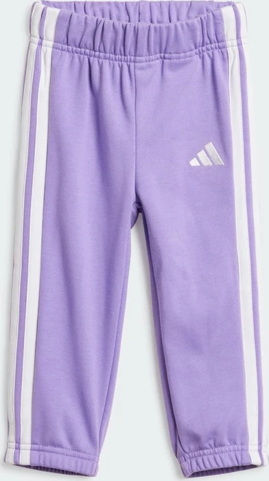 adidas Essentials Trainingsanzug clear pink/white (Junior)