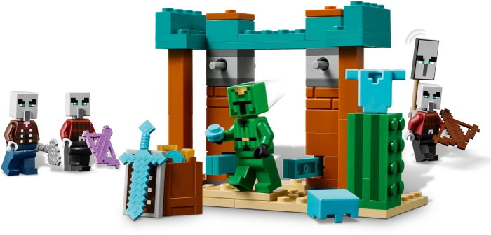 LEGO Minecraft - Die Illager-Wüstenpatrouille