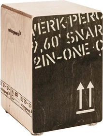 Schlagwerk Cajon 2inOne Black Edition Medium