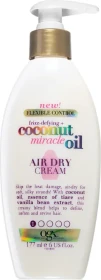 OGX Frizz Defying + Coconut Miracle Oil Air Dry Cream, 177ml