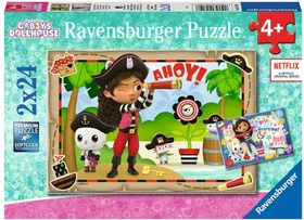 Ravensburger Puzzle Gabby's Dollhouse 2x 24