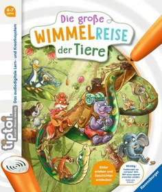 Ravensburger tiptoi Buch: Die große Wimmelreise der Tiere