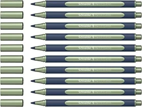 Schneider Paint-It 050 Metallic Tintenroller (Mine) vintage grün, 10er-Pack