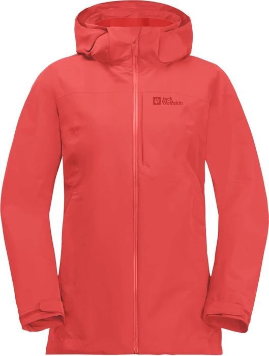 Jack Wolfskin Fernblick 2l Funktionsjacke vibrant red (Damen)
