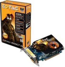 Zotac GeForce 9500 GT DP, 512MB DDR3, DVI, HDMI, DP