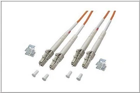 Good Connections LWL Duplex Kabel, OM1, 2x LC Stecker/2x LC Stecker, 15m, orange