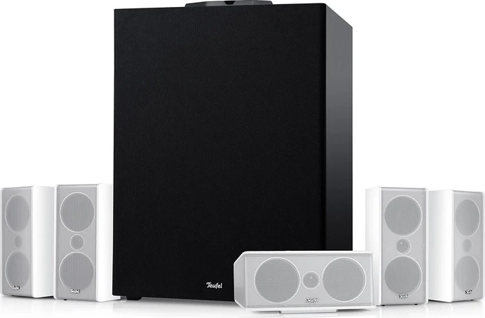 Teufel Consono 35 Concept Surround Power Edition 5.1-Set weiß
