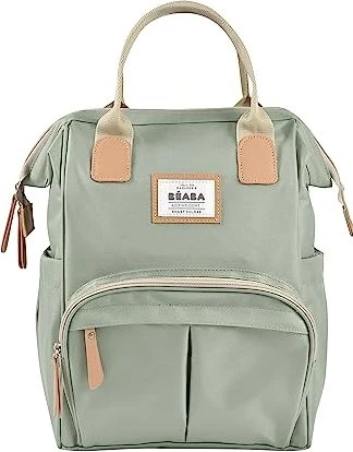 Beaba Wellington Wickelrucksack sage green