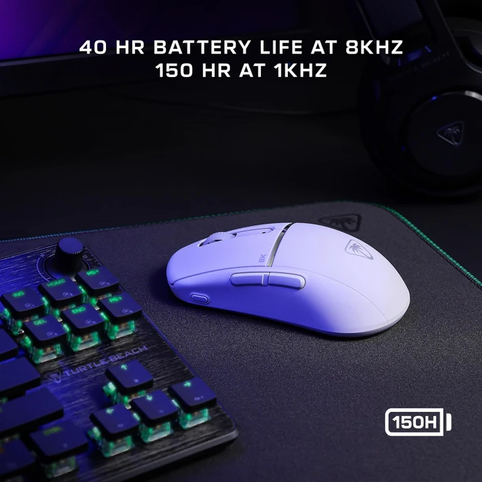 Turtle Beach Burst II Pro 8K weiß, USB/Bluetooth