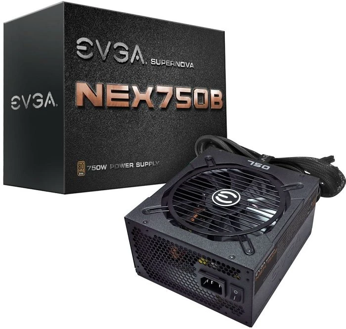 EVGA SuperNOVA NEX750B (135mm) 750W, ATX 2.3