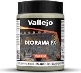 Vallejo Weathering Effects Thick Mud industrial, 200ml