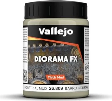 Vallejo Weathering Effects Thick Mud industrial, 200ml