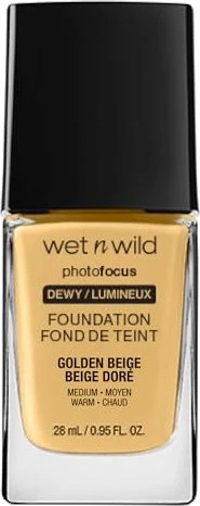 wet n wild Photo Focus Foundation Dewy golden beige, 28ml
