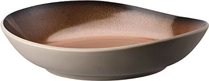 Rosenthal Junto Bronze Steinzeug Teller tief 28cm