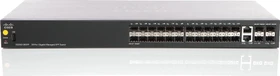 Cisco SG350 Rackmount Gigabit Managed Switch, 24x SFP, 2x RJ-45/SFP (SG350-28SFP-K9)