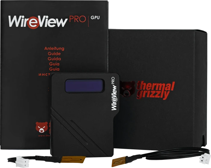 Thermal Grizzly WireView Pro GPU Reverse, 180°, 12VHPWR, Sense-Pins an der Unterseite