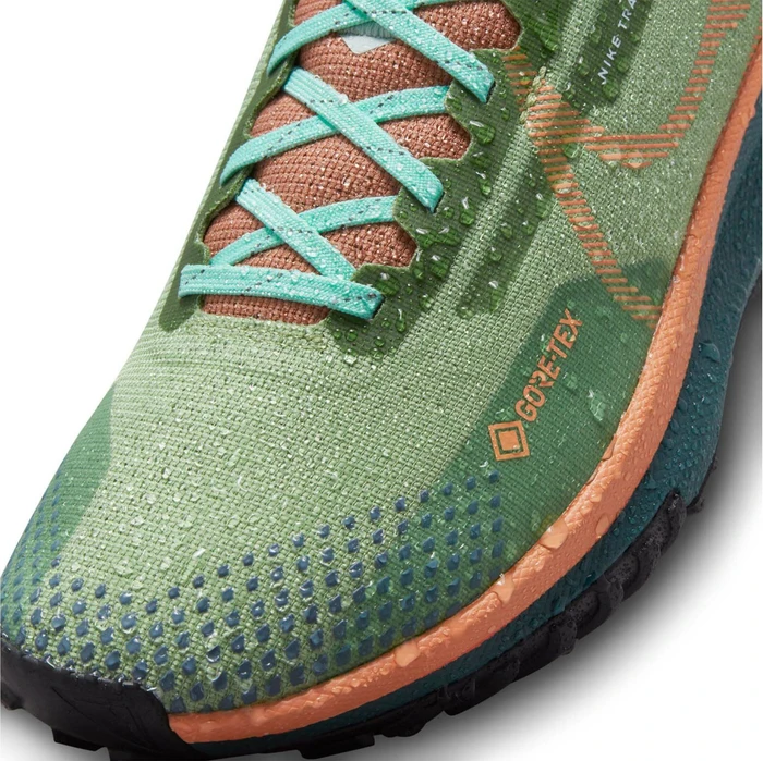 Nike React Pegasus Trail 4 Gore-Tex alligator/mint foam/canyon rust/orange trance (Damen)