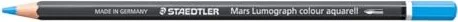 Staedtler Mars Lumograph colour aquarell 104 Aquarellstift lichtblau, Kartonetui, 6er-Pack