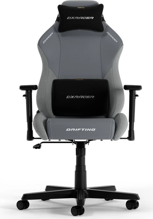 DXRacer Drifting Series 2023 L Kunstleder/Stoff Gamingstuhl, grau