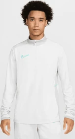 Nike Academy Dri-FIT Football 1/4-Zip Funktionsshirt langarm photon dust/light smoke grey/dynamic turquoise (Herren)