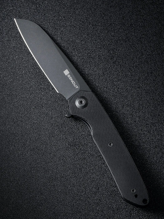 Sencut Kyril Taschenmesser black g10/black stonewashed