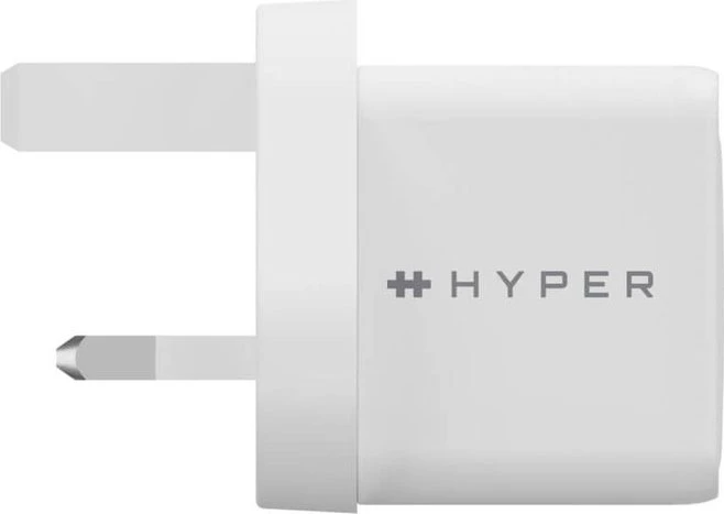 Hyper HyperJuice GaN Netzteil, USB-C, 2x USB-C, 35W, weiß