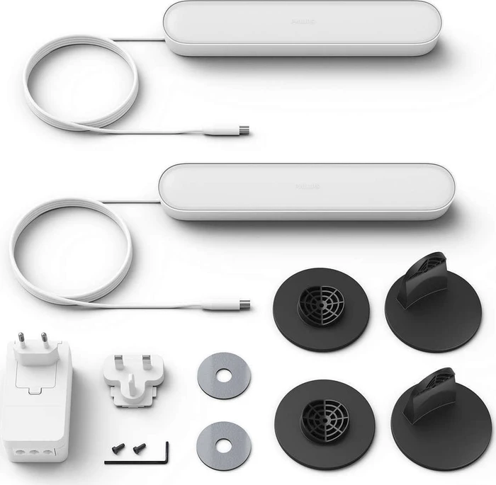 Philips Hue White and Color Ambiance Play Starter-Kit weiß, 2 Stück