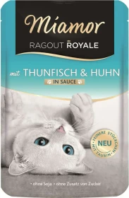 Finnern Miamor Ragout Royal Thunfisch und Huhn, 2.20kg (22x 100g)