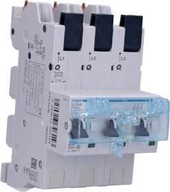 Hager SLS-Schalter 3 polig E-Charakteristik 40A für Sammelschiene QuickConnect