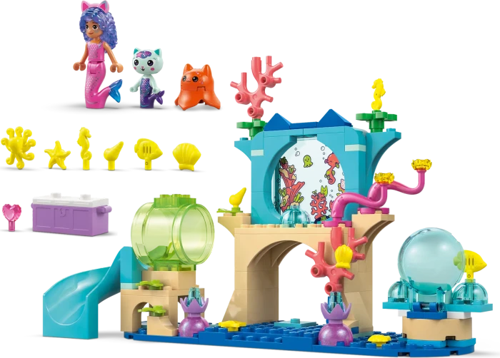 LEGO Gabbys Puppenhaus - Meerjungfrau Gabbys Aquarium Abenteuer