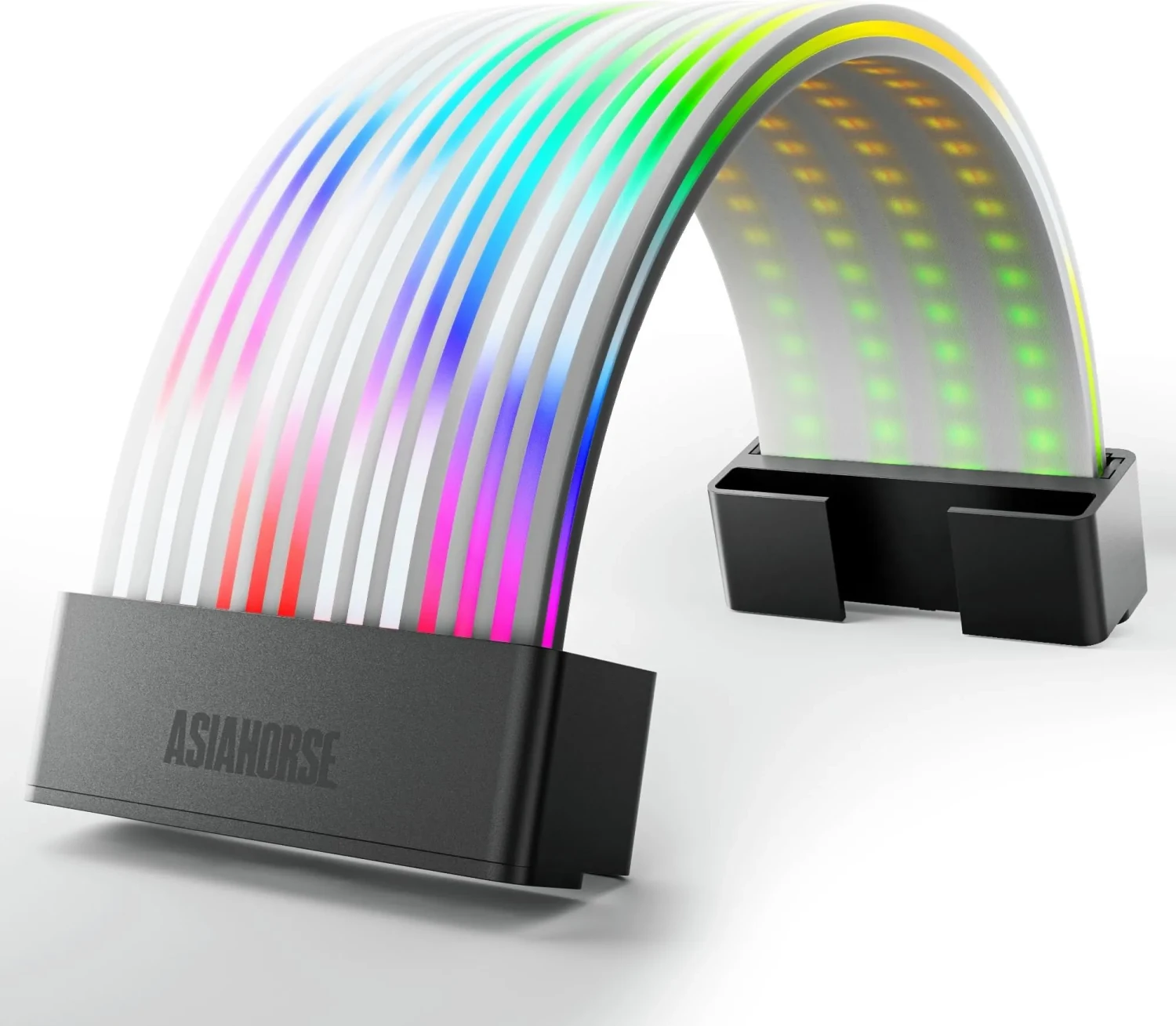 Xprite 3-poliges Verlängerungskabel 1,8 M – Für RGB LED Unterbodenbeleuchtung Mit Kabelloser Fernbedienung
