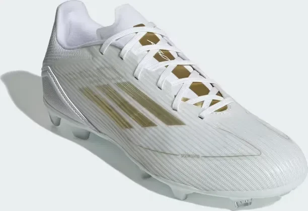 adidas F50 League FG/MG cloud white/gold metallic